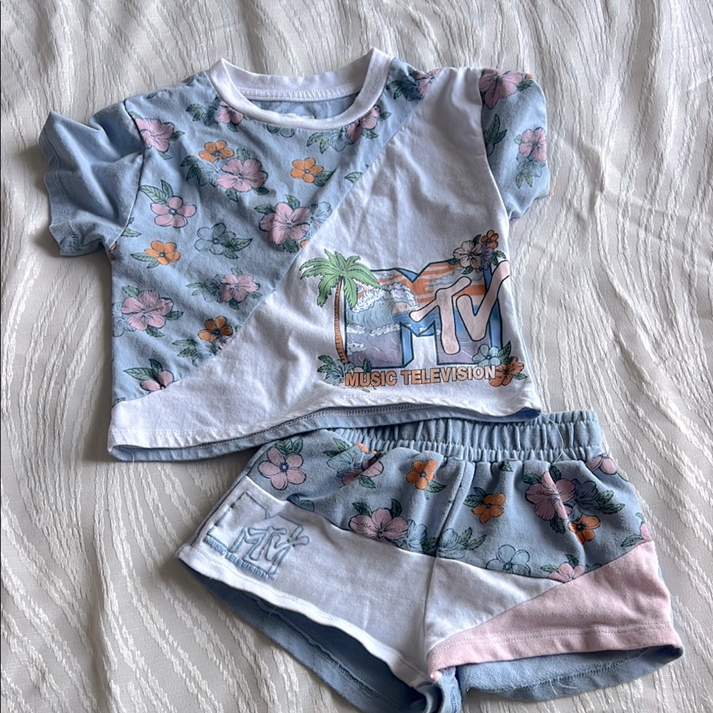 MTV Floral Print Kids' Set